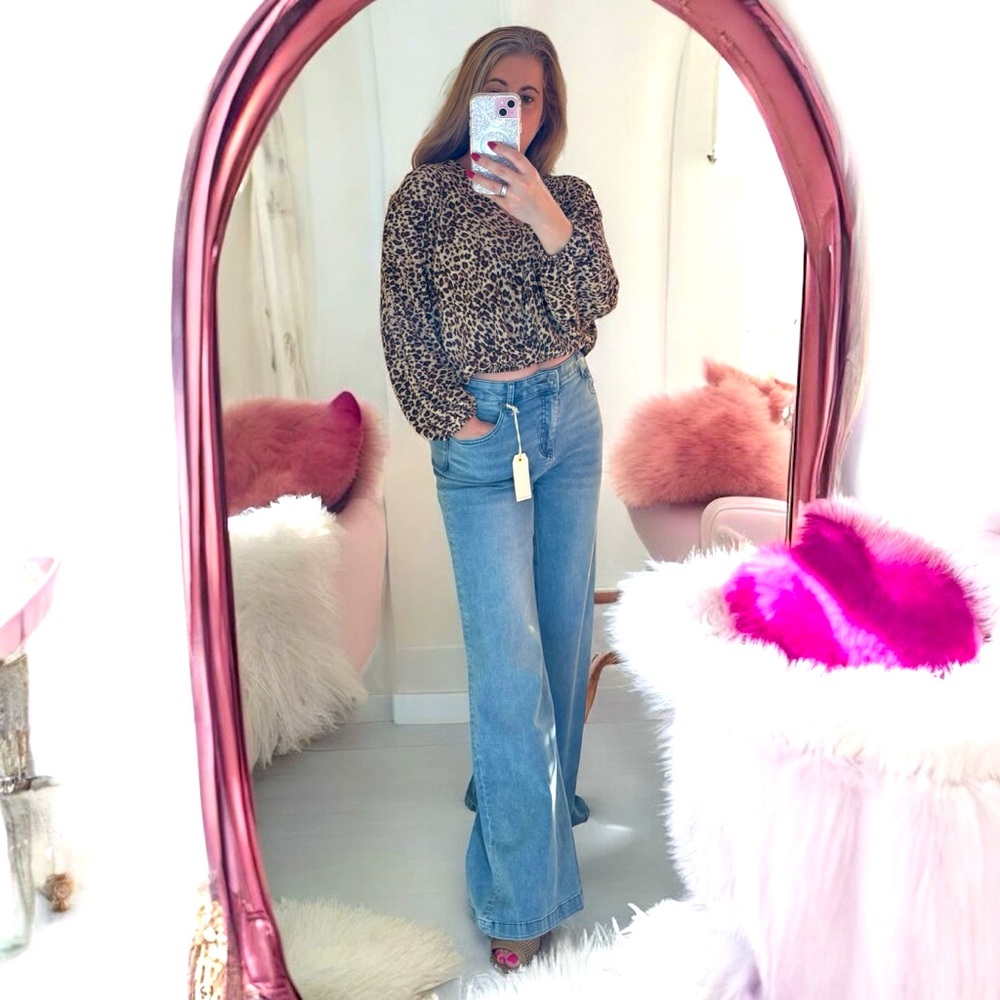 Fierce & Fabulous Leopard Knit Top